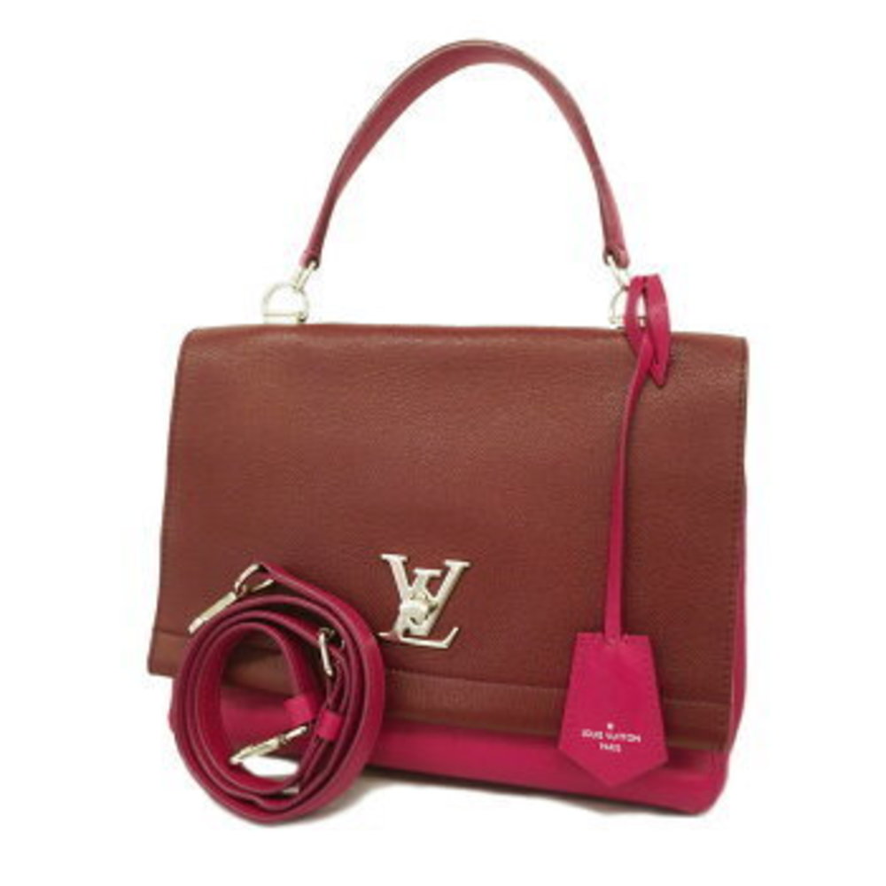 Louis Vuitton Taurillon Lock Me Shoulder Bag